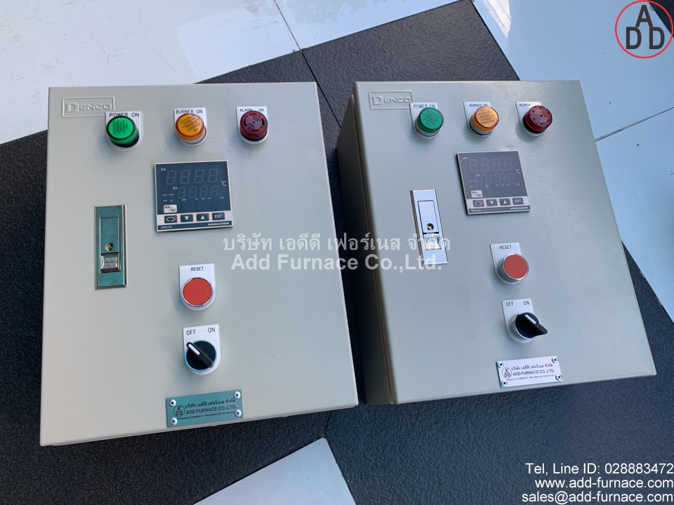 ควบคุมการจุดไฟและควบคุมอุณหภูมิรวมกล่องจุดไฟอัติโนมัติในตู้คอลโทรลใช้กับอินฟาเรดและเวนจูรี่เบอร์เนอ (13)
